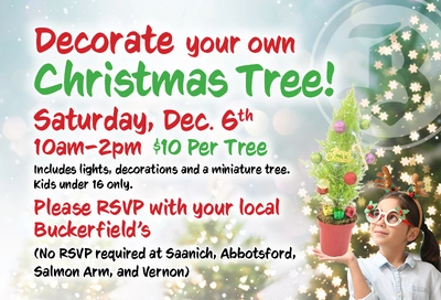 Decorate your own Christmas Tree!