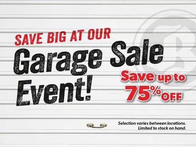 Garage Sale Clearance June 14 to July 30