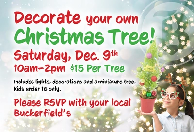 Kids! Decorate your own Christmas Tree