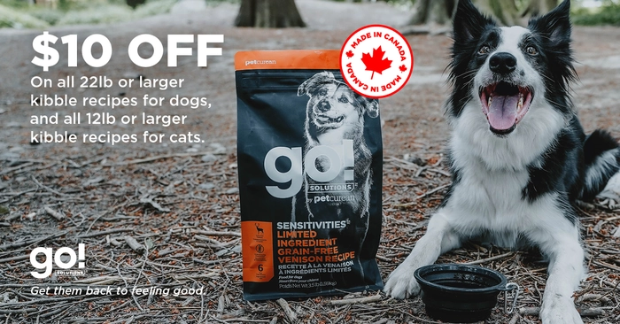 All 22lb+ Go! Solutions Dog Kibble & 12lb+ Cat Kibble