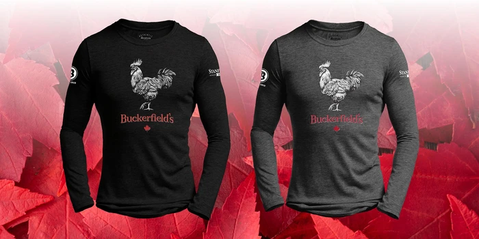 Buckerfield’s Rooster T-Shirts by Stanfield's