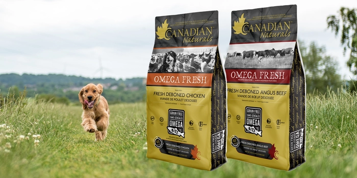 Canadian Naturals Omega Dog Food Small Bags