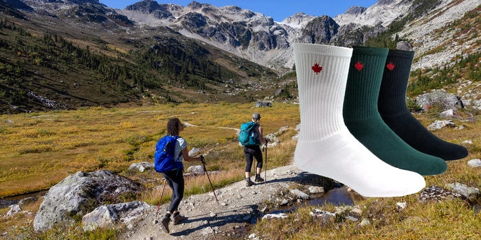 J.B. Field’s Maple Leaf Crew Socks