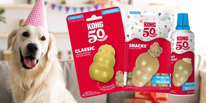 Kong 50th Anniversary Dog Toys & Treats