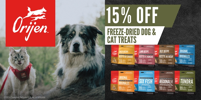 Orijen Freeze-Dried Dog & Cat Treats