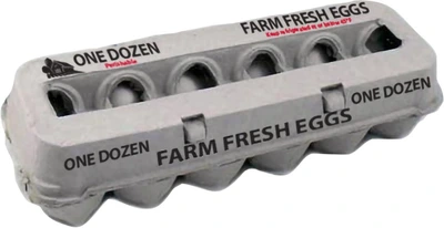 Egg Carton Pulp Single
