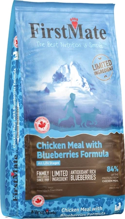 Firstmate LID Grain Free Chicken W/Blueberries Dog Food 25lb
