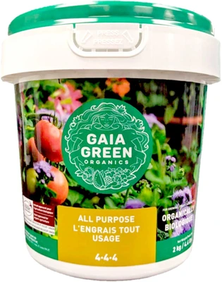Gaia 4-4-4 All Purpose Fertilizer 2kg