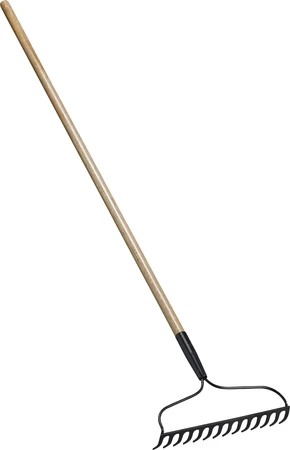 Corona Bow Rake 14 Tine 14" Wood Handle