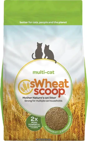Swheat Scoop Multicat Litter 36lb
