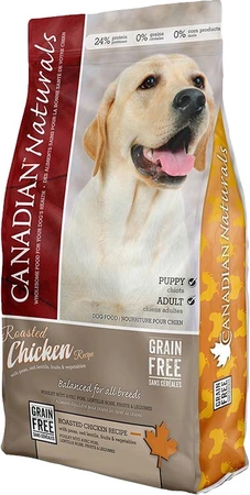 Canadian Naturals Grain Free Roasted Chicken Dog Food 25lb