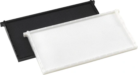 Plastic Waxed Medium Frame White or Yellow 6 1/4"