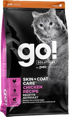 Go! Skin & Coat Chicken Cat Food 3lb