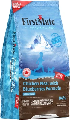 Firstmate LID GF Small Bite Chicken/Blueberry Dog Food 4lb