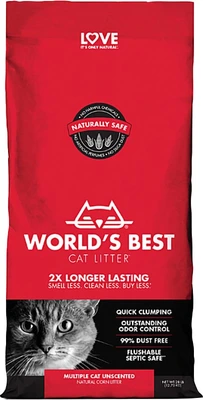 World's Best Multi Cat Clumping Litter 12.7kg
