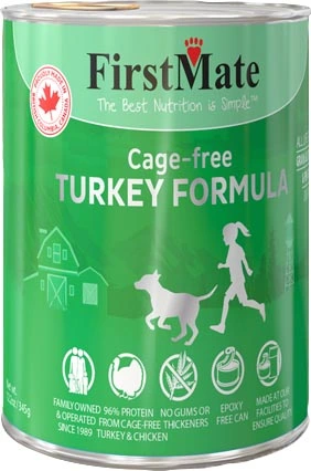 Firstmate LID GF Turkey Dog Food 12.2oz