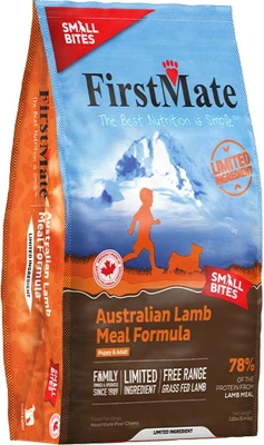 Firstmate LID GF Small Breed Australian Lamb Dog Food 12lb