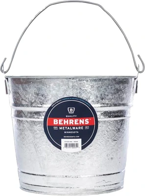 Behren's Steel Pail 10qt