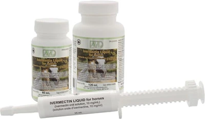 Alberta Vet Labs Ivermectin Liquid For Horses 120ml