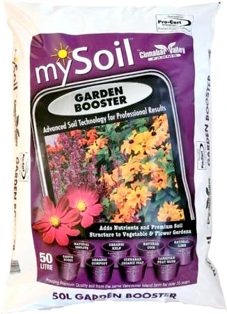 MySoil Pro-Cert Organic Garden Booster Mix 50L