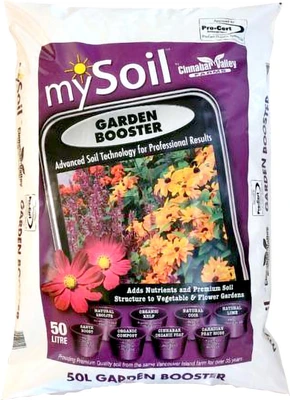MySoil Pro-Cert Organic Garden Booster Mix 50L
