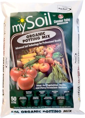 MySoil Pro-Cert Organic Potting Mix 50L