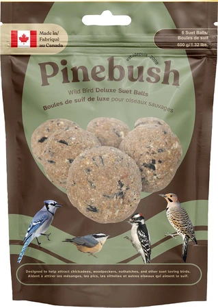 Pinebush Premium Suet Balls 6pk