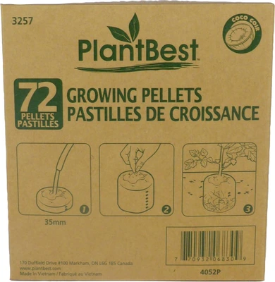 Fibre Gro Coco Coir Pellet Refill 72pk