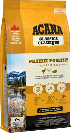 Acana Classics Prairie Poultry Recipe Dog Food 14.5kg