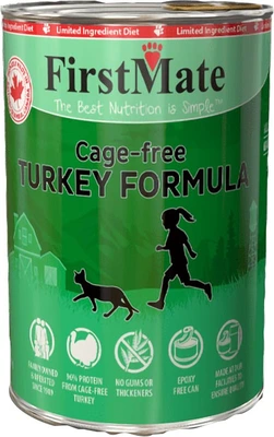 Firstmate LID GF Turkey Cat Food 12.2oz