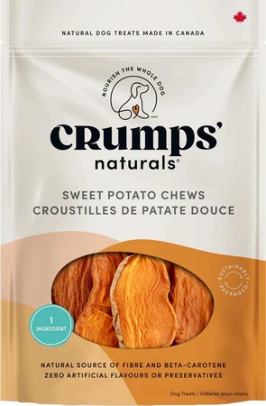 Crumps' Naturals Sweet Potato Chews Dog Treat 160g
