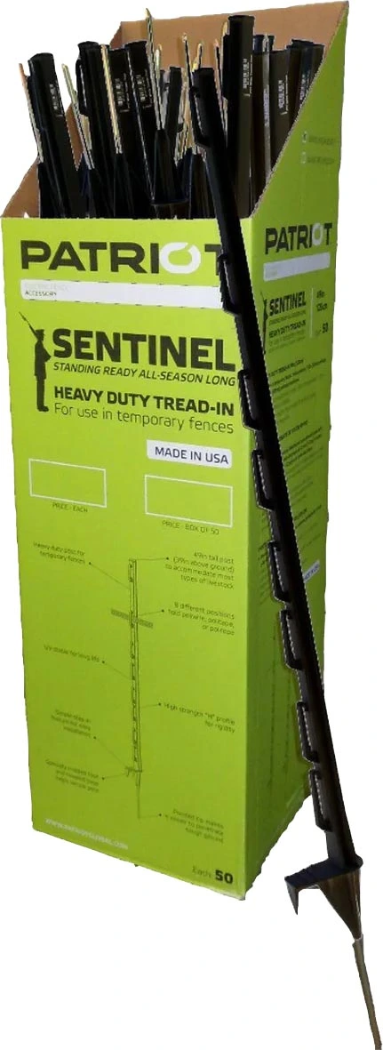 Patriot Sentinel Plastic Step-In Post Black - Buckerfield's - BC's ...