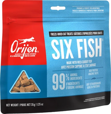 Orijen Freeze Dried 6-Fish Cat Treat 35g