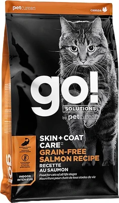 Go! Skin+Coat Care Grain Free Salmon Cat Food 3lb