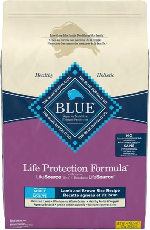 Blue LPF Large Breed Adult Lamb/Rice Dog Food 26lb
