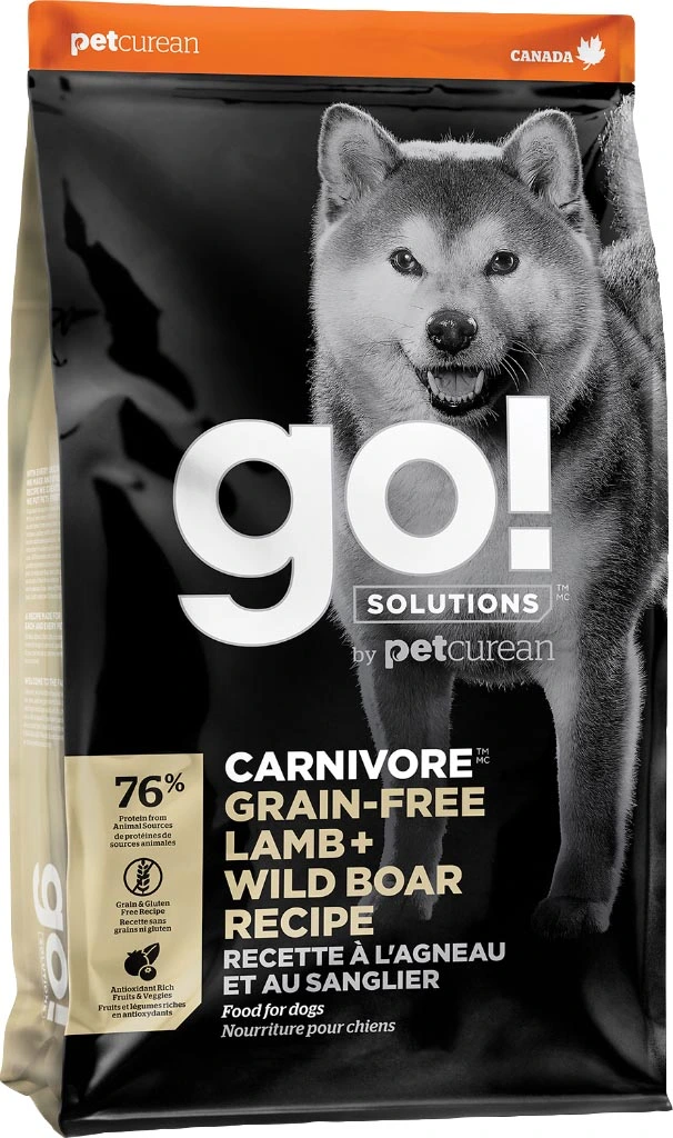 Go Carnivore Grain Free Lamb Wild Boar Dog Food 22lb Buckerfield s BC s Original Country Store