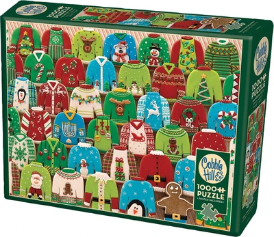 Cobble Hill Ugly Xmas Sweaters Puzzle 1000pc