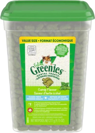 Greenies Feline Dental Treat Catnip 9.75oz