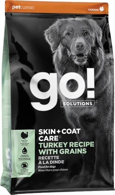 Go! Skin & Coat Turkey Dog Food 22lb
