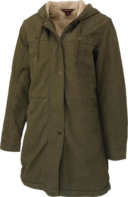 Tough Duck Women's Sherpa Lined Jacket 2X-Large Olive