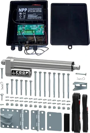 Ghost Controls Auto Coop Door Opener with Battery Kit