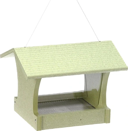 Backyard Nature 3qt Hopper Feeder Green