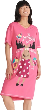 Little Blue House Women's Sleep Shirt O/S