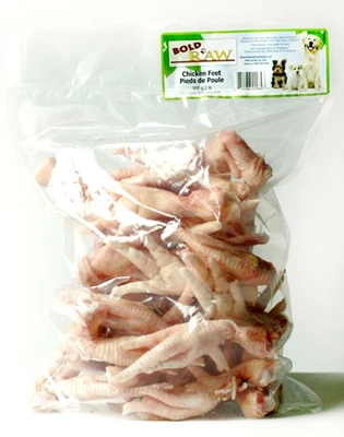 Bold By Nature Raw Frozen Whole Chicken Feet 2 lb