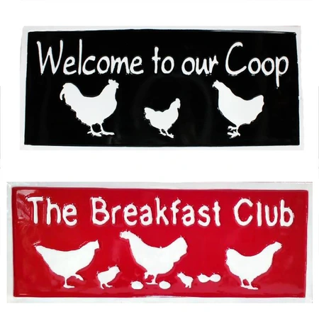 Koppers home Assorted Chicken Signs