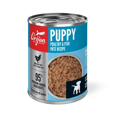 Orijen Puppy Poultry & Fish Pate Recipe Dog Food 363g