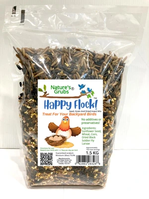Nature's Grubs Happy Flock 1.5kg