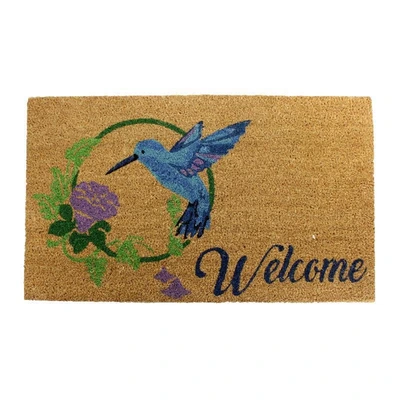 Koppers Home XL Hummingbird Door Mat
