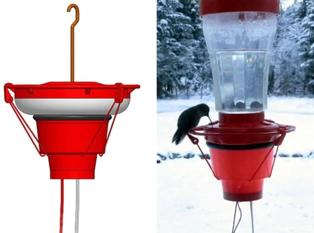 Hummer Hearth Hummingbird Feeder Heater - image 1