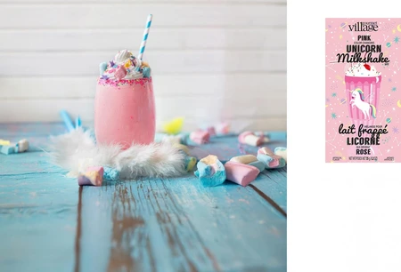 Gourmet Du Village Unicorn Pink Milkshake Mix